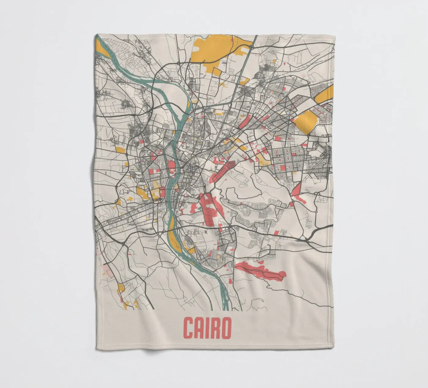 CAIRO fleecedeken van Travelstudio