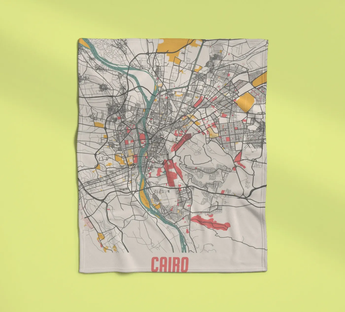 CAIRO fleecedeken van Travelstudio