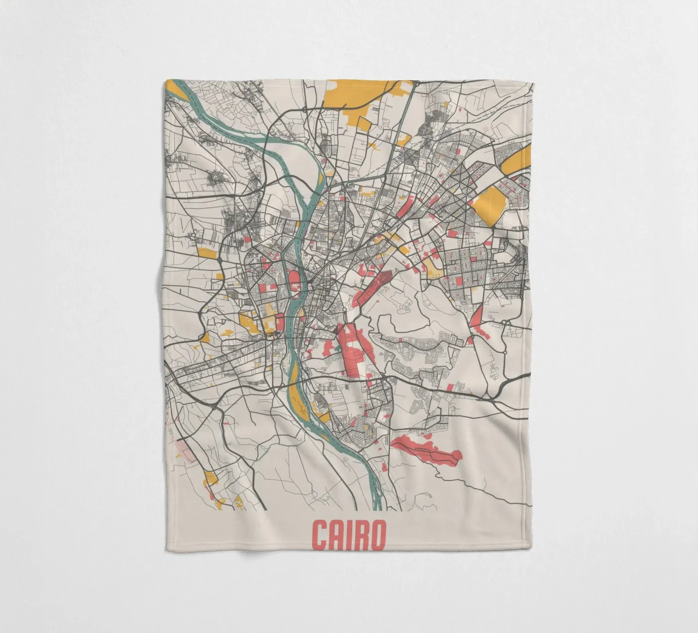 CAIRO fleecedeken van Travelstudio