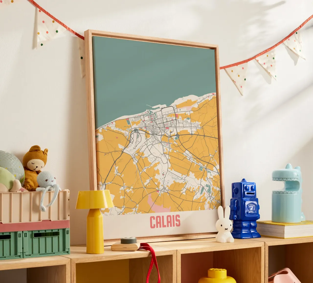 CALAIS tela con Cornice a cassetta da Travelstudio