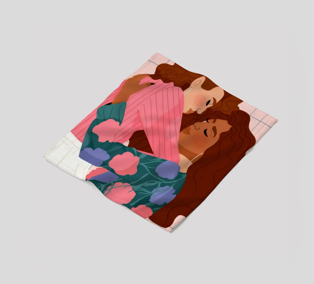 Un caldo abbraccio coperta in pile da Emery Kate