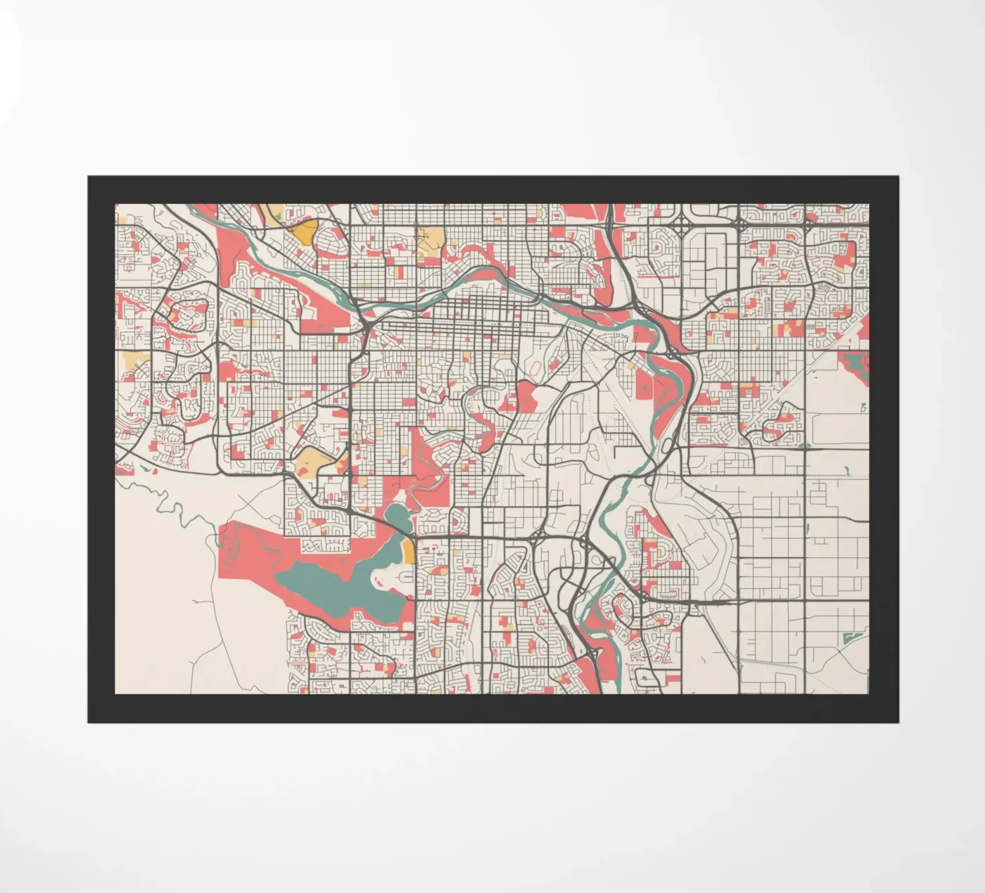 CALGARY paillasson de Travelstudio