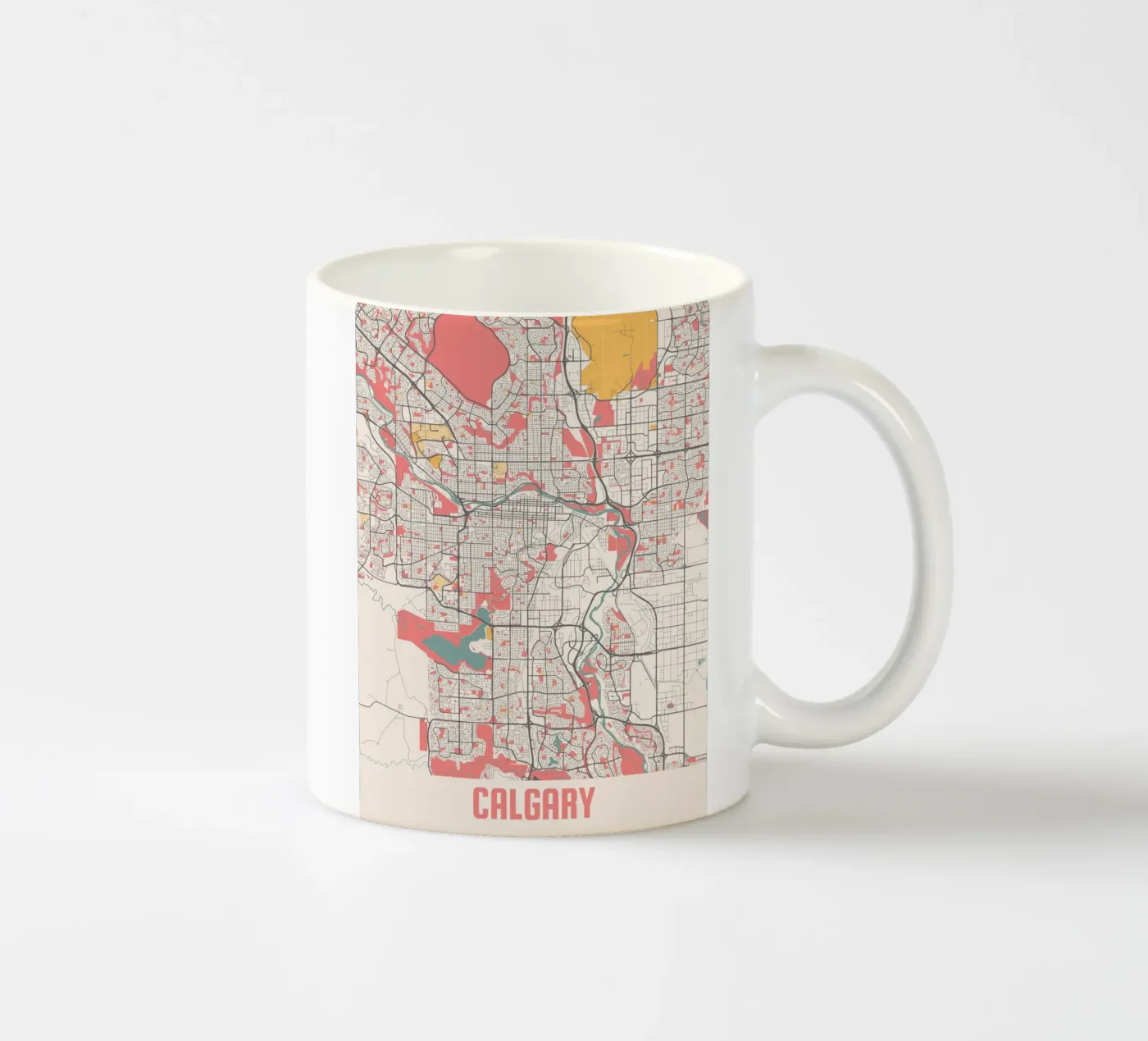 CALGARY ceramic mug by Travelstudio