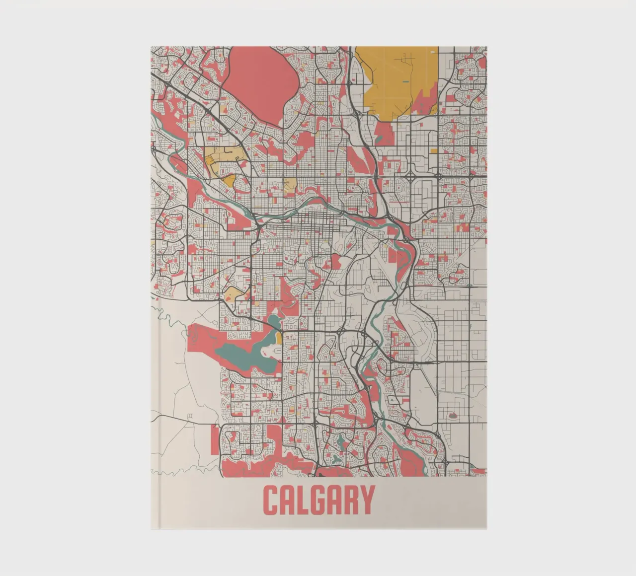CALGARY notebook by Travelstudio