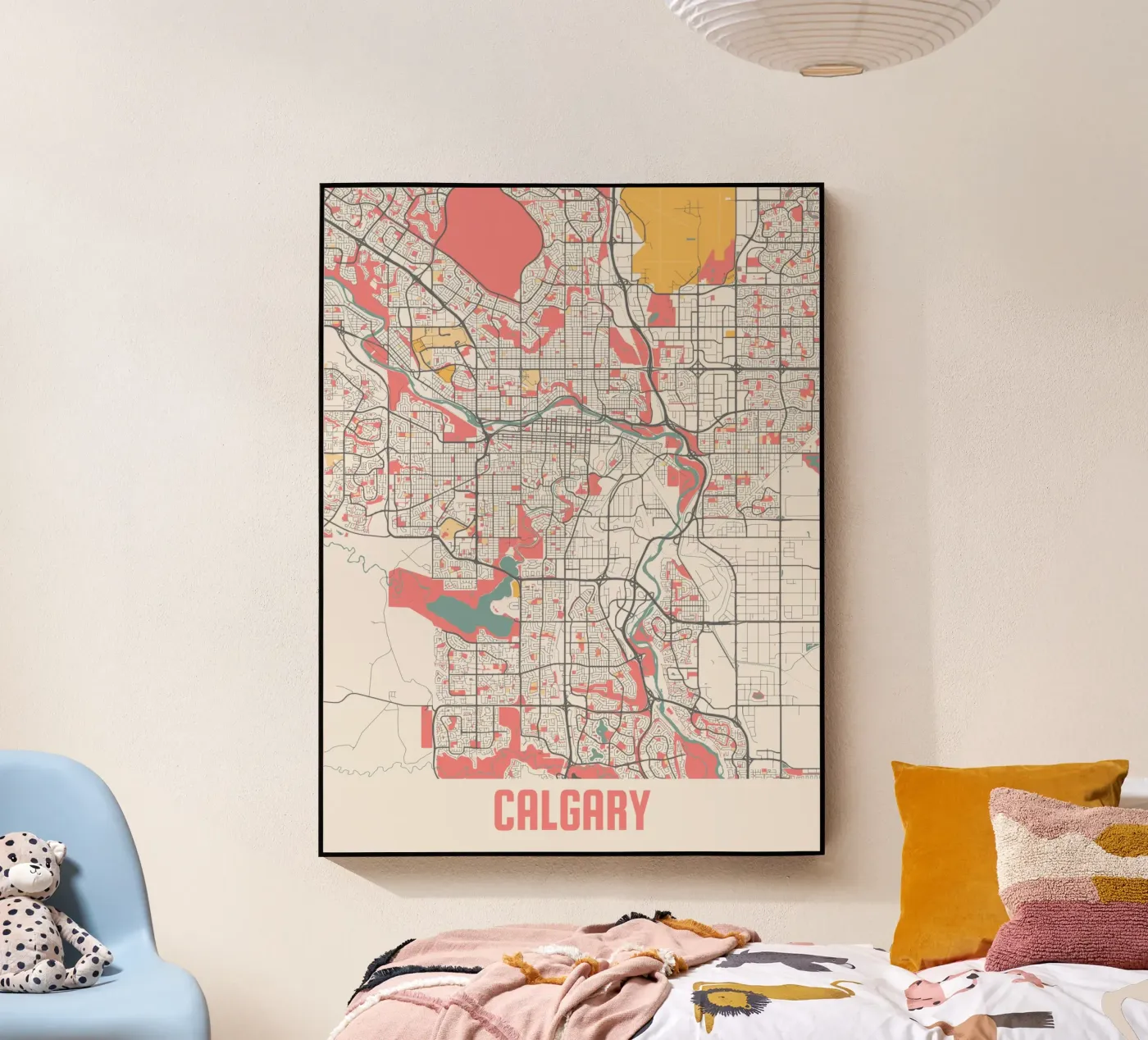 CALGARY acrylic glass by Travelstudio