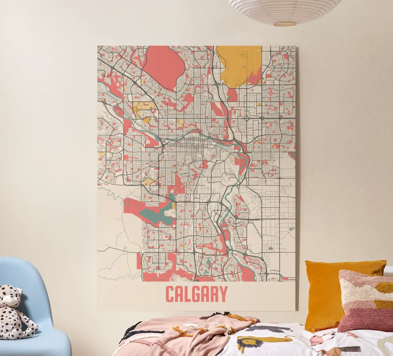 CALGARY Acryl-Glas von Travelstudio
