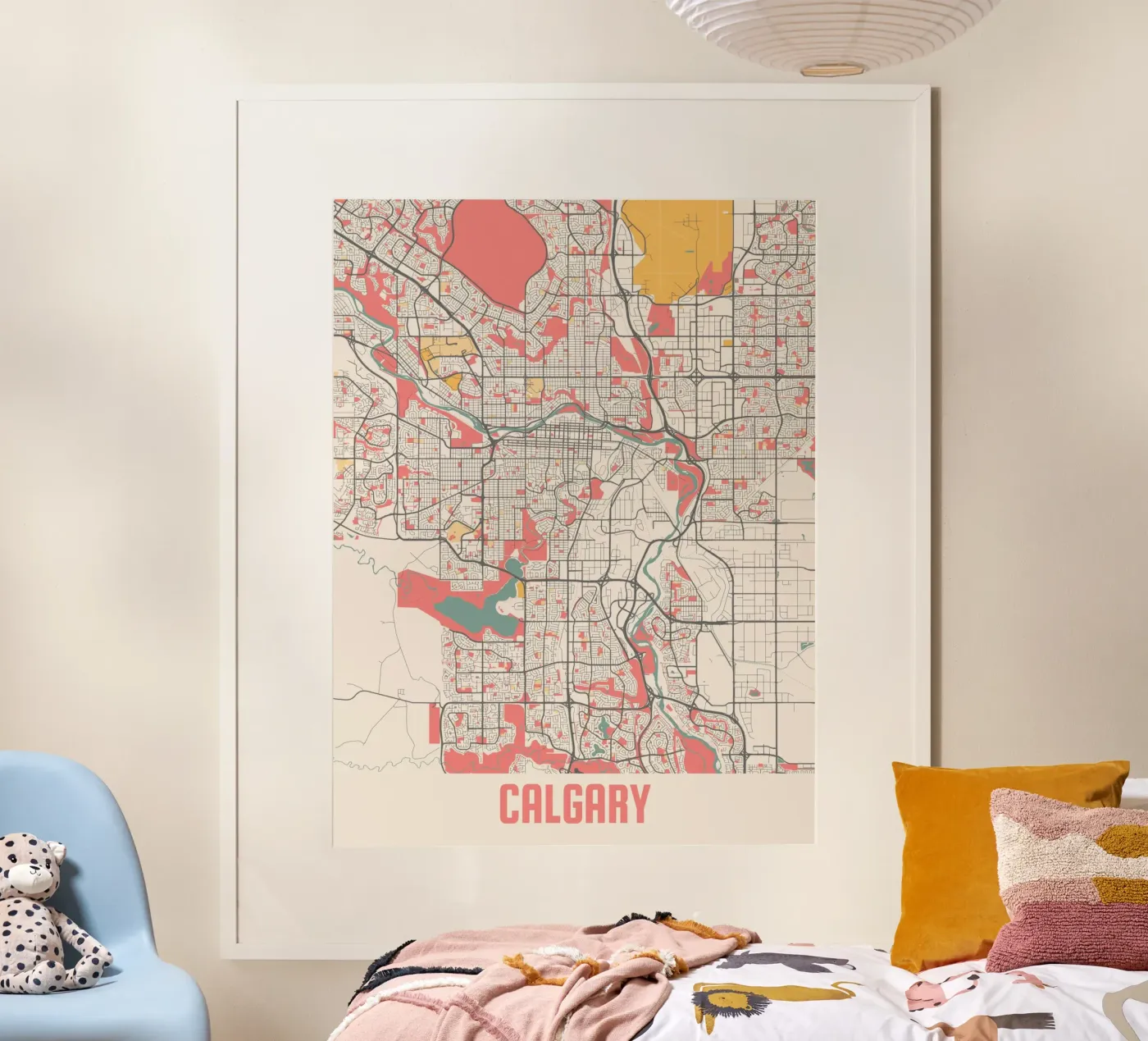 CALGARY poster van Travelstudio