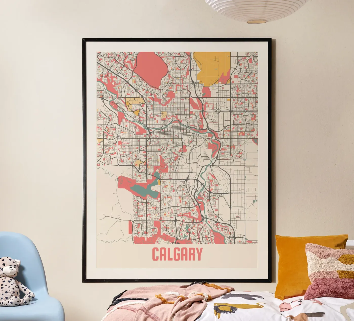 CALGARY poster van Travelstudio