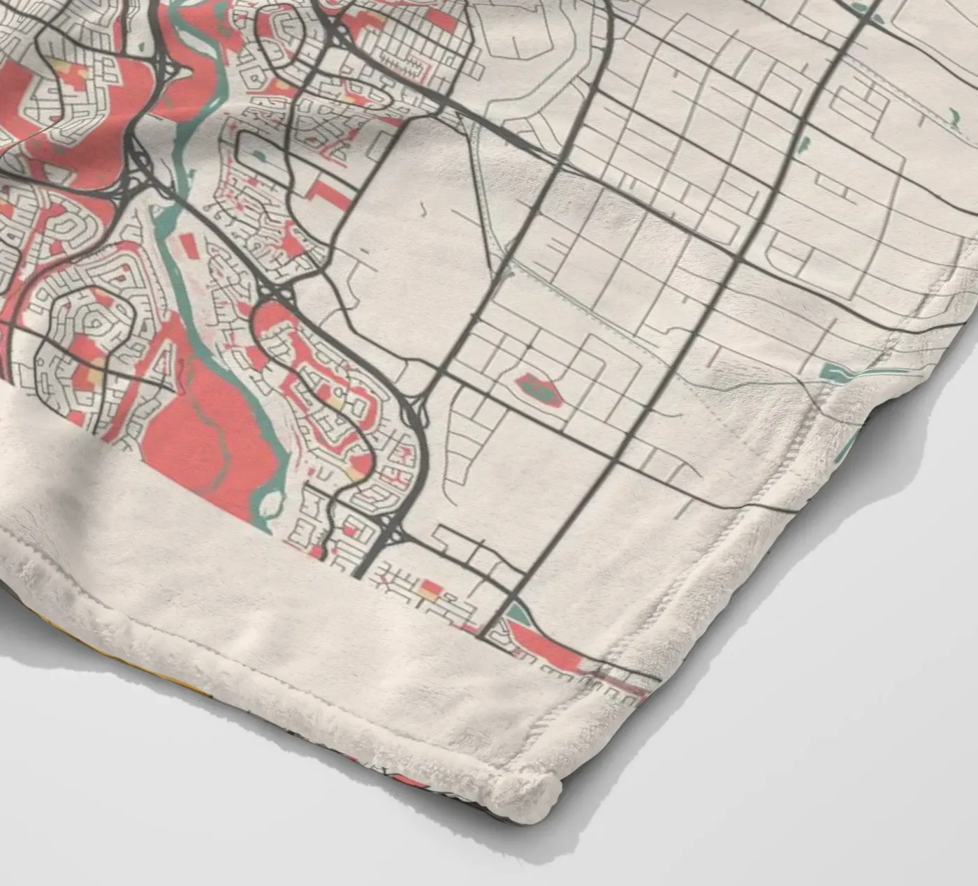 CALGARY fleecedeken van Travelstudio