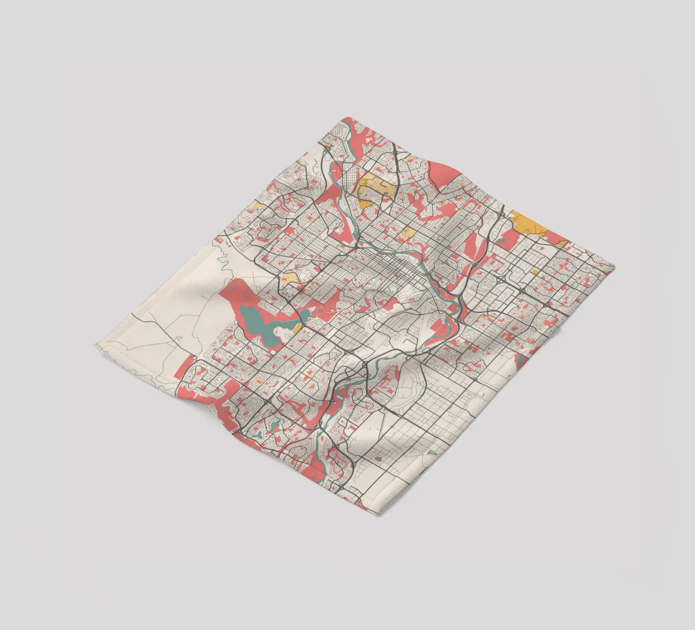 CALGARY fleecedeken van Travelstudio