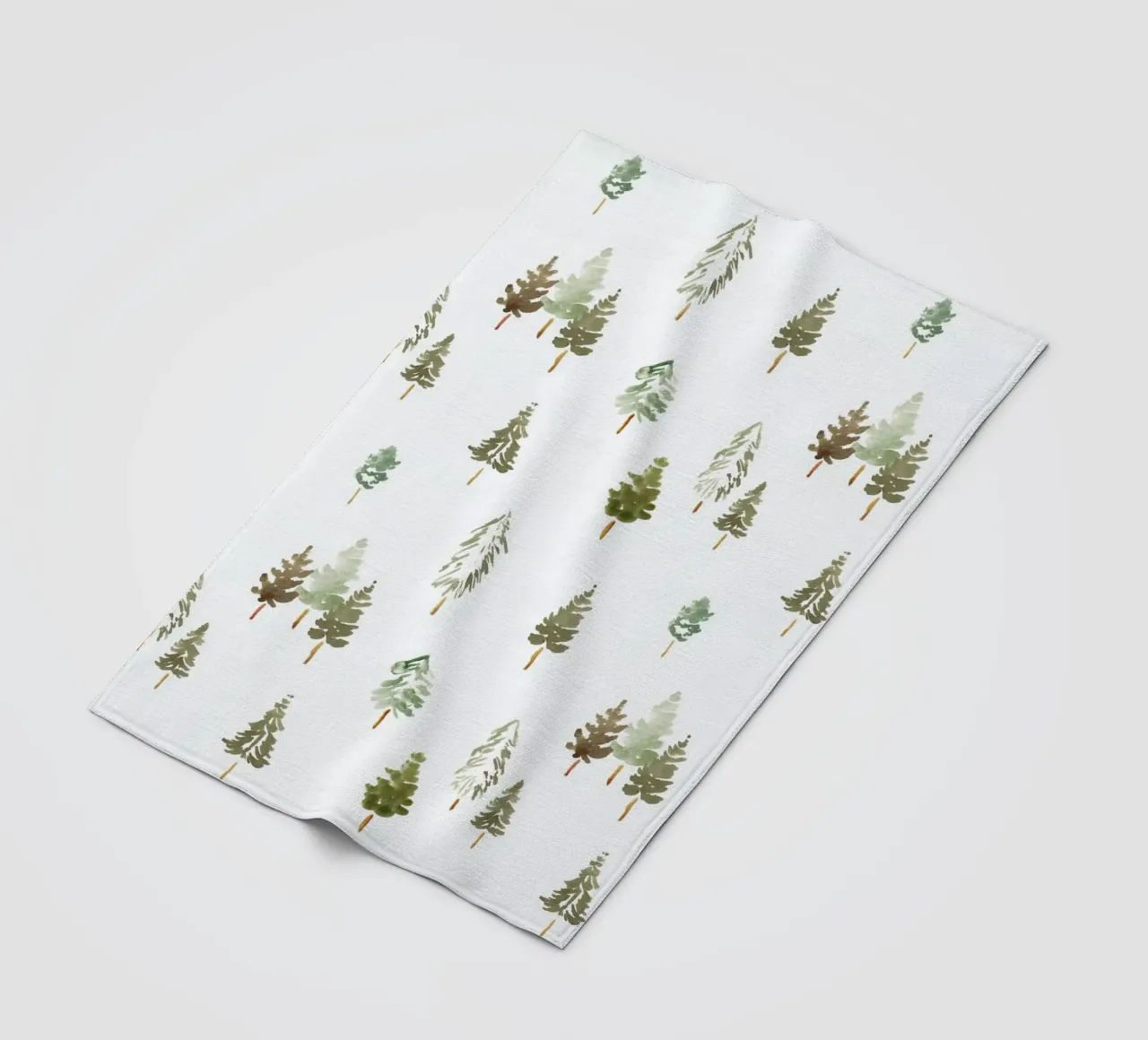 Tannenwald fleece blanket by Farina Kuklinski