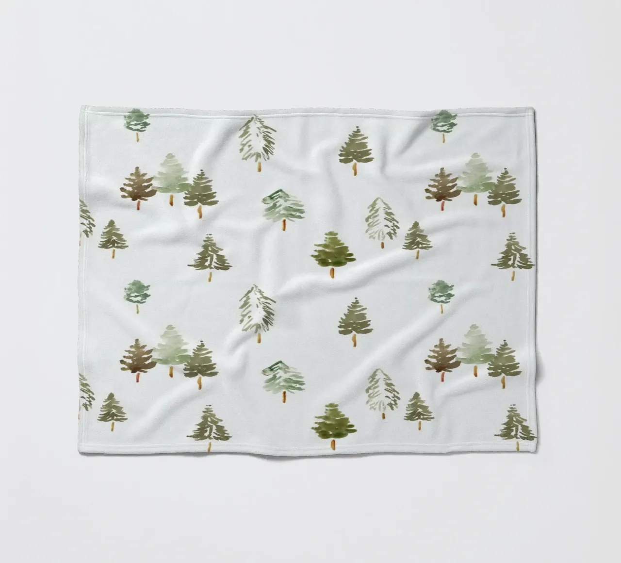 Tannenwald fleece blanket by Farina Kuklinski