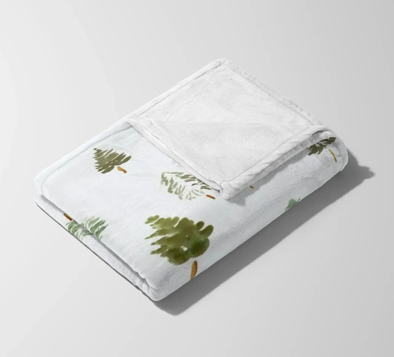 Tannenwald fleece blanket by Farina Kuklinski