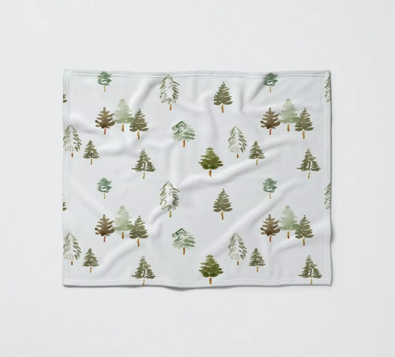 Tannenwald fleece blanket by Farina Kuklinski