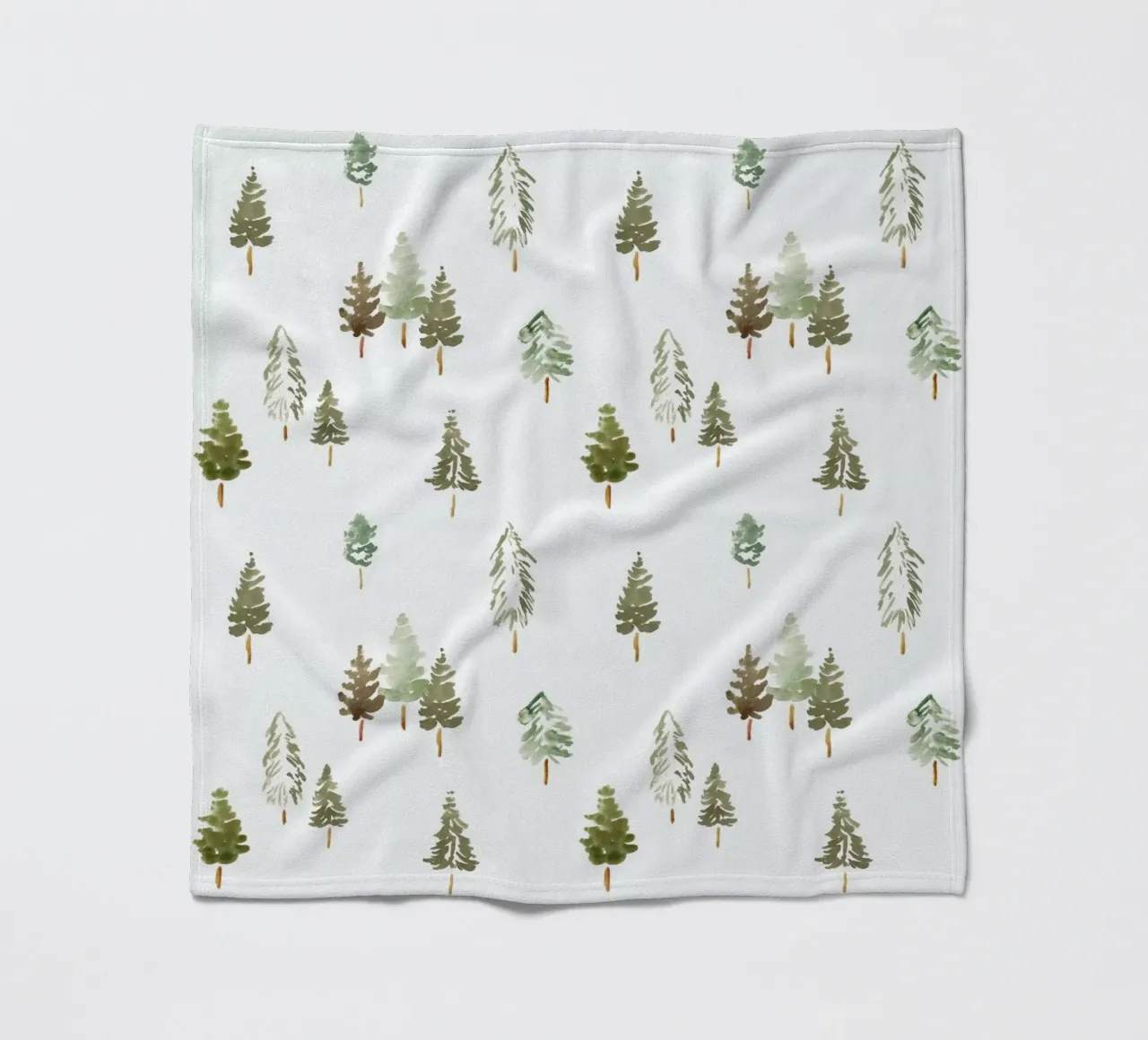 Tannenwald fleece blanket by Farina Kuklinski