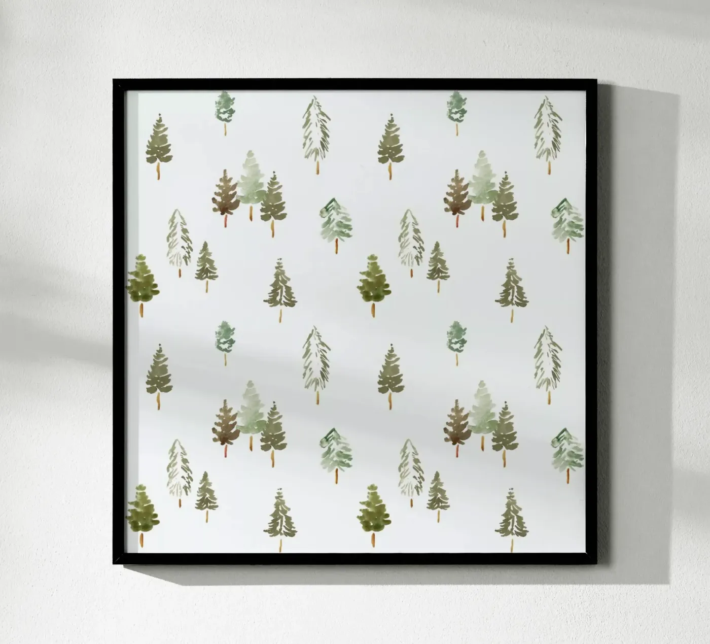 Tannenwald poster by Farina Kuklinski