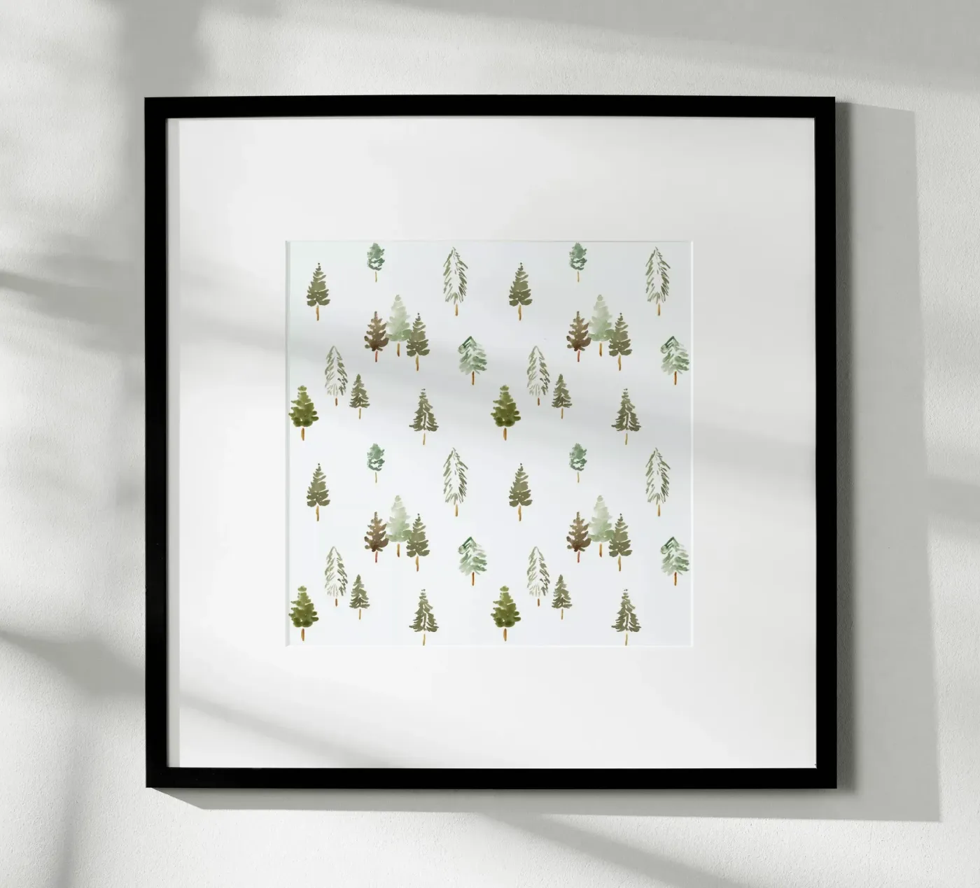 Tannenwald poster by Farina Kuklinski