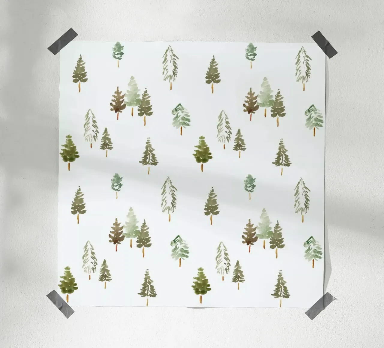 Tannenwald poster de Farina Kuklinski