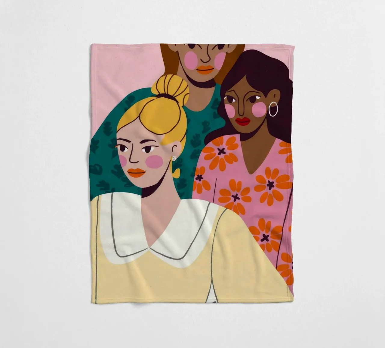 Duo di motivi coperta in pile da Emery Kate