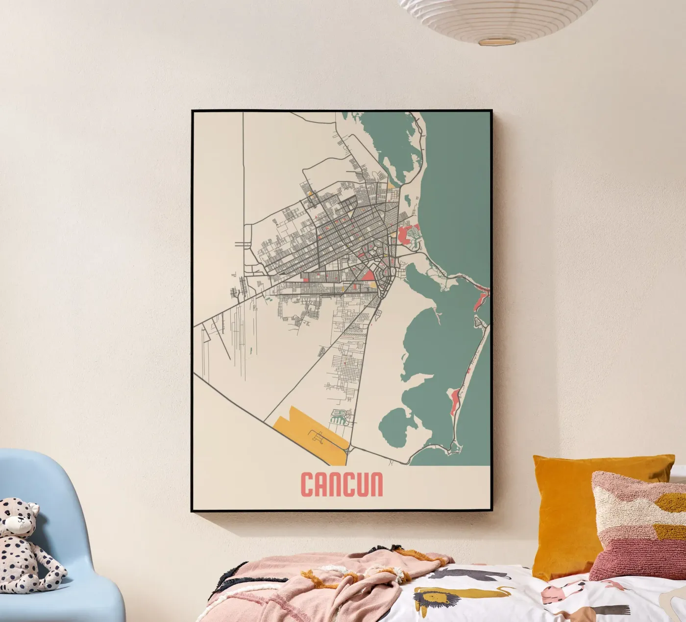 CANCUN acrylic glass by Travelstudio