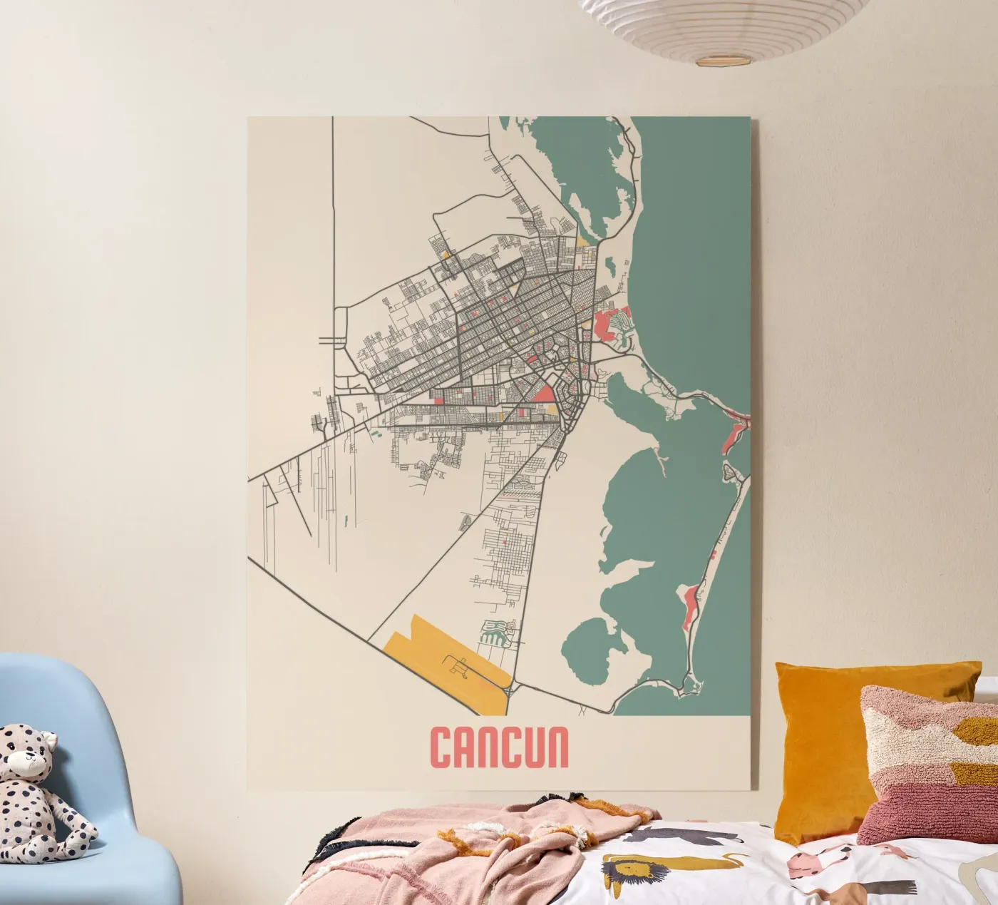 CANCUN acrylic glass by Travelstudio