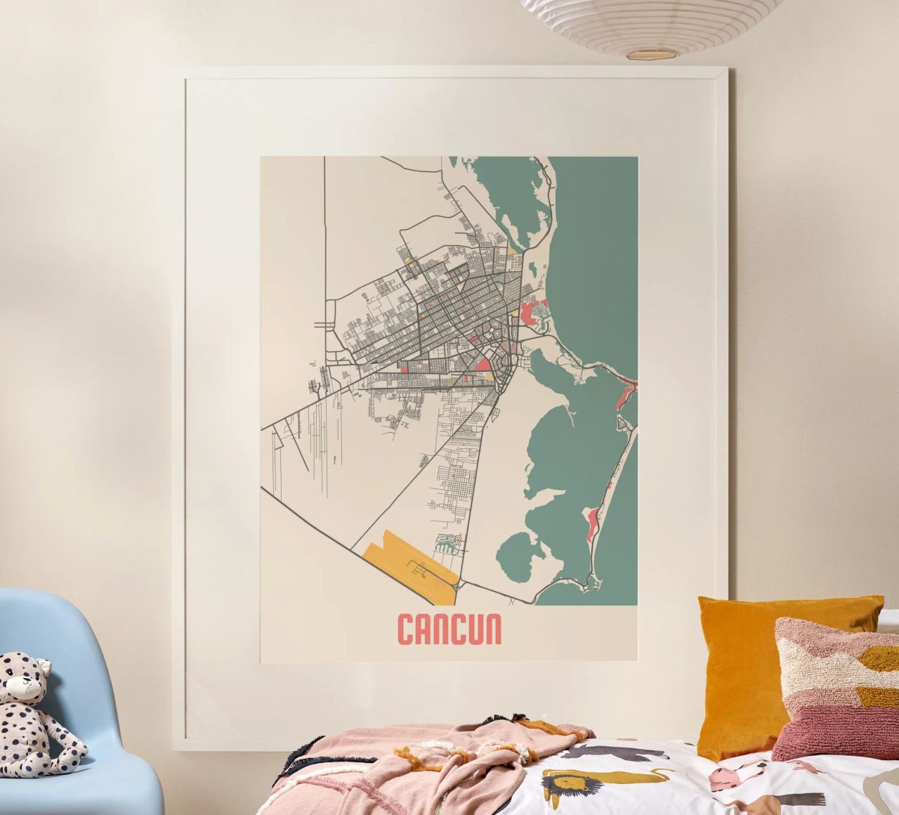 CANCUN poster de Travelstudio