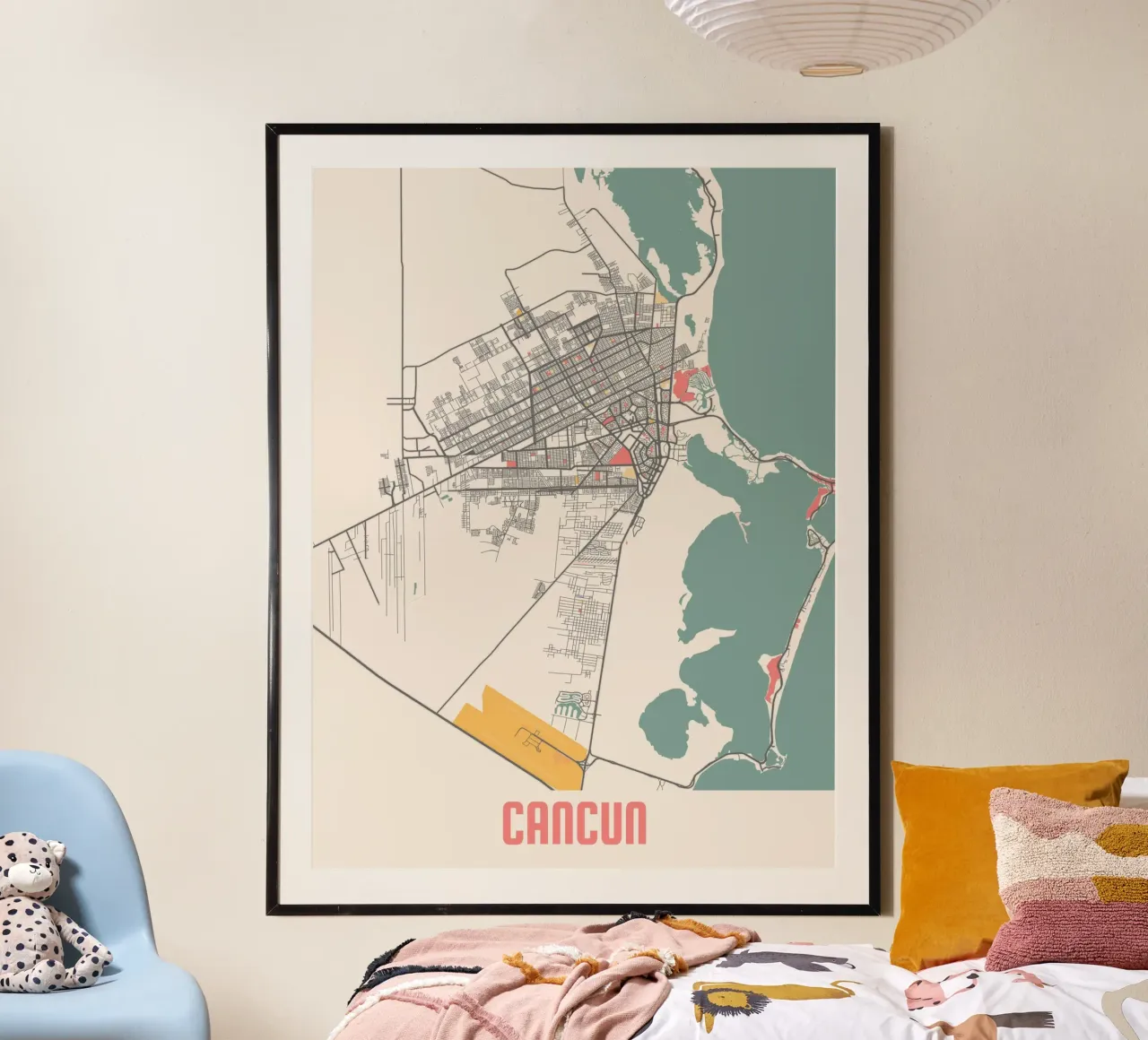 CANCUN poster da Travelstudio