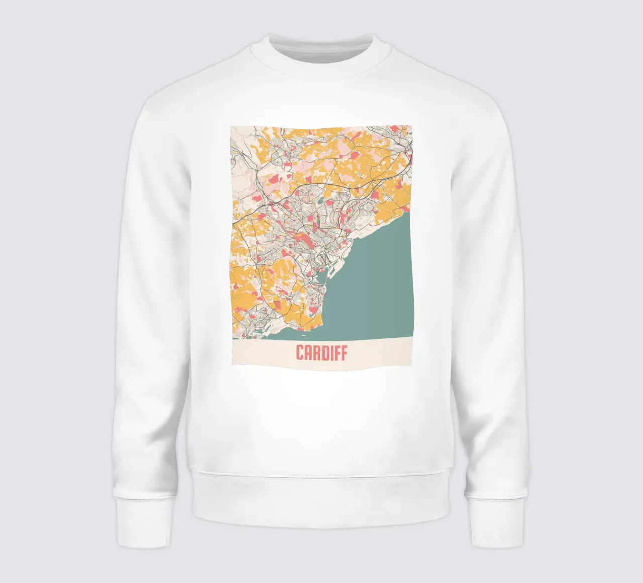 CARDIFF felpa da Travelstudio