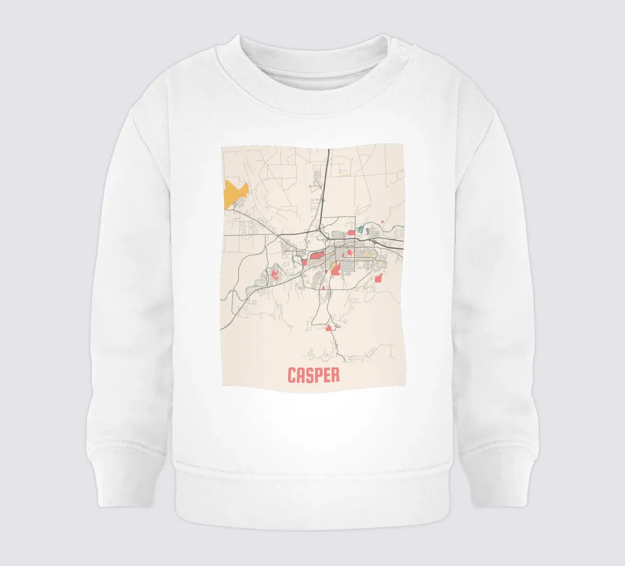 CASPER felpa neonato da Travelstudio