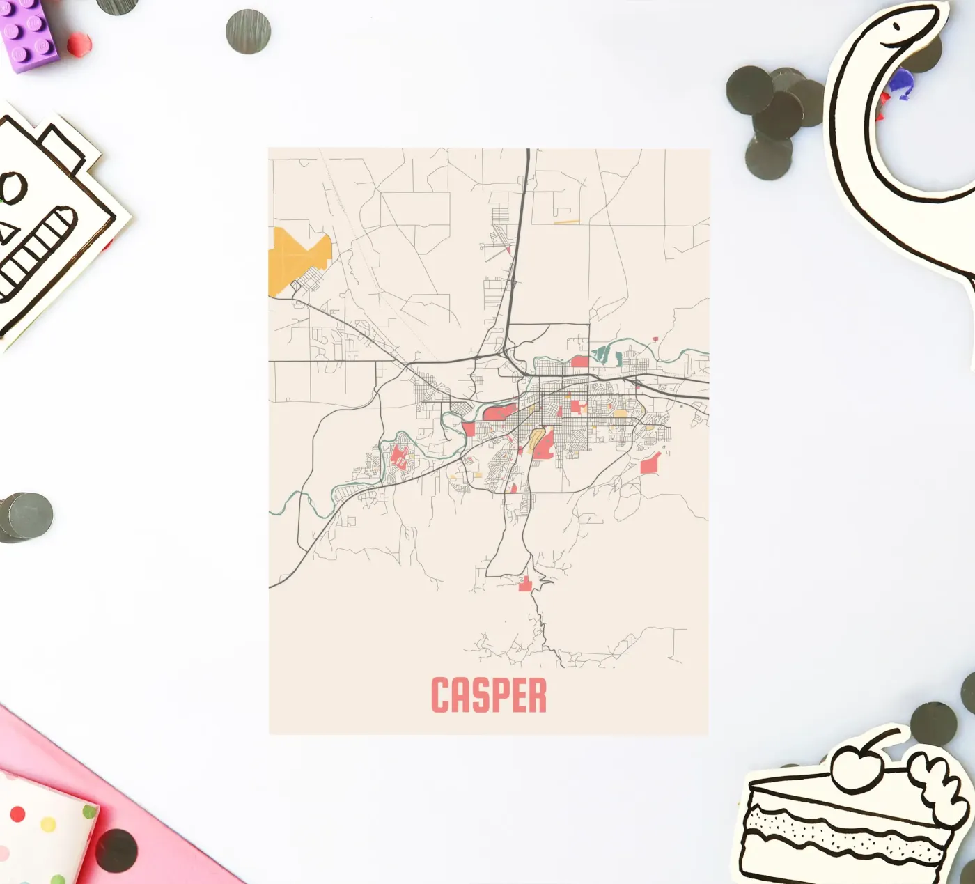 CASPER sticker by Travelstudio