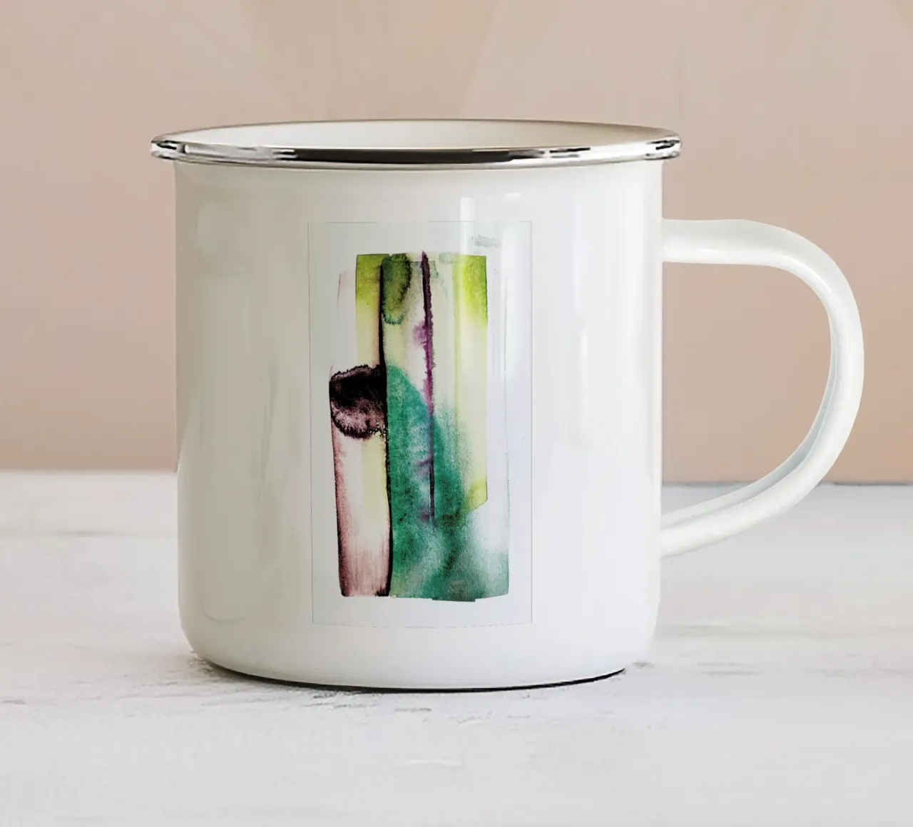 Abyss tazza in smalto da Shot By Clint