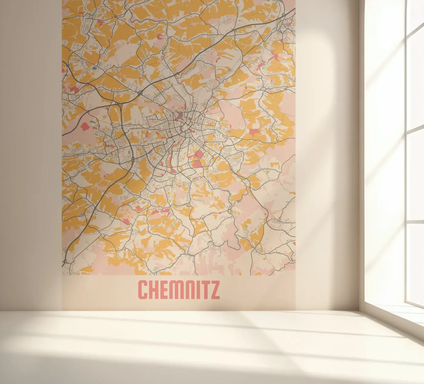 CHEMNITZ fotobehang van Travelstudio