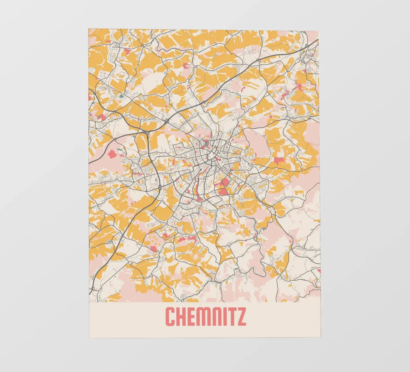 CHEMNITZ fotobehang van Travelstudio