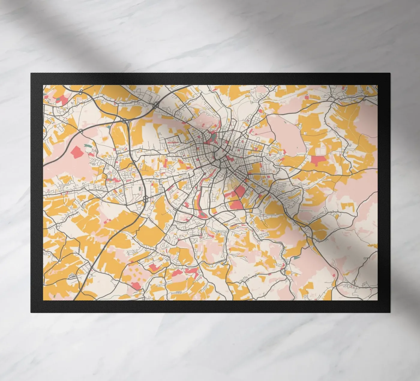 CHEMNITZ Fußmatte von Travelstudio