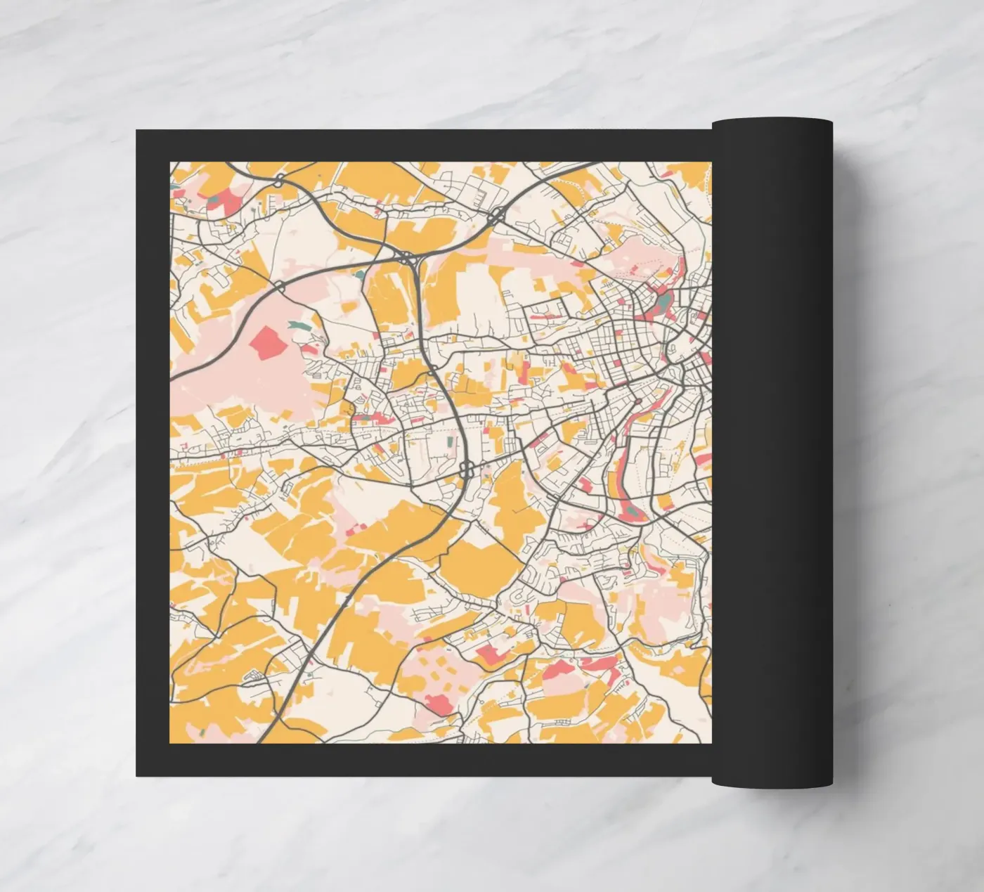 CHEMNITZ Fußmatte von Travelstudio
