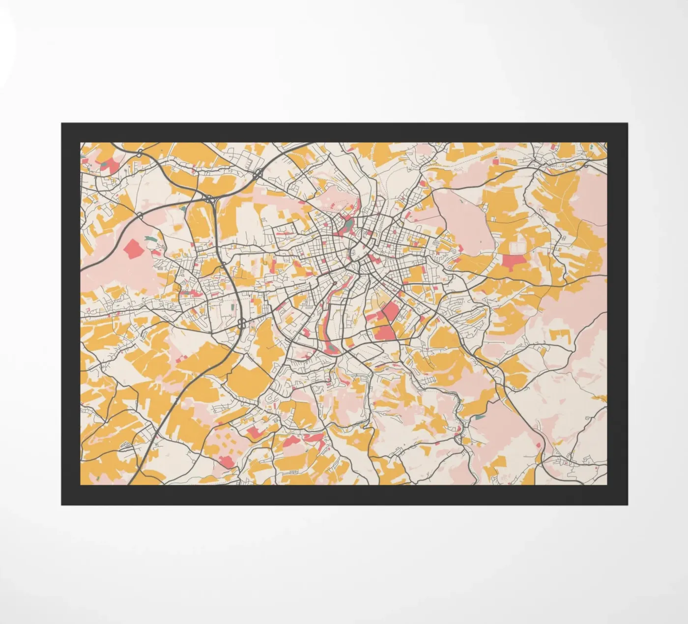CHEMNITZ Fußmatte von Travelstudio
