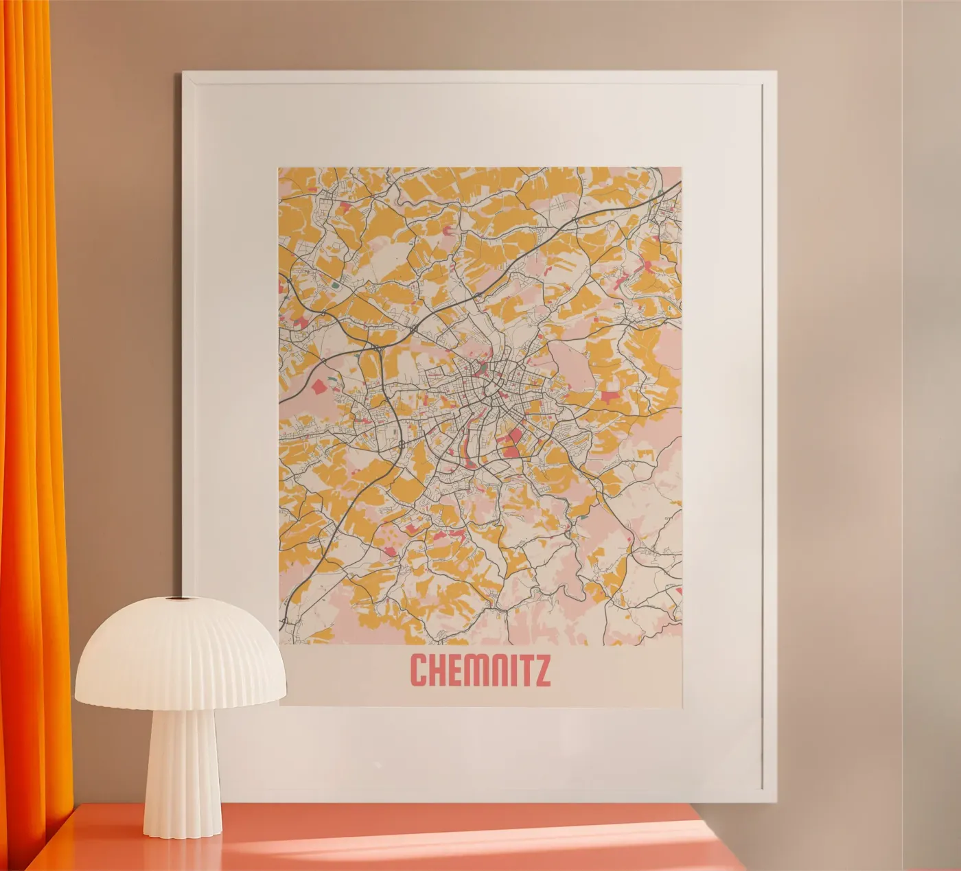 CHEMNITZ poster by Travelstudio
