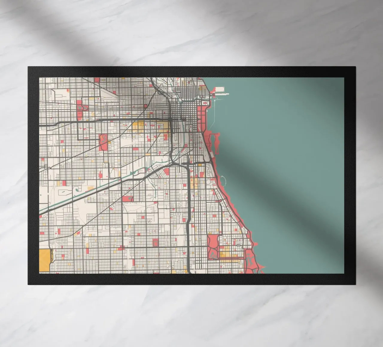 CHICAGO doormat by Travelstudio