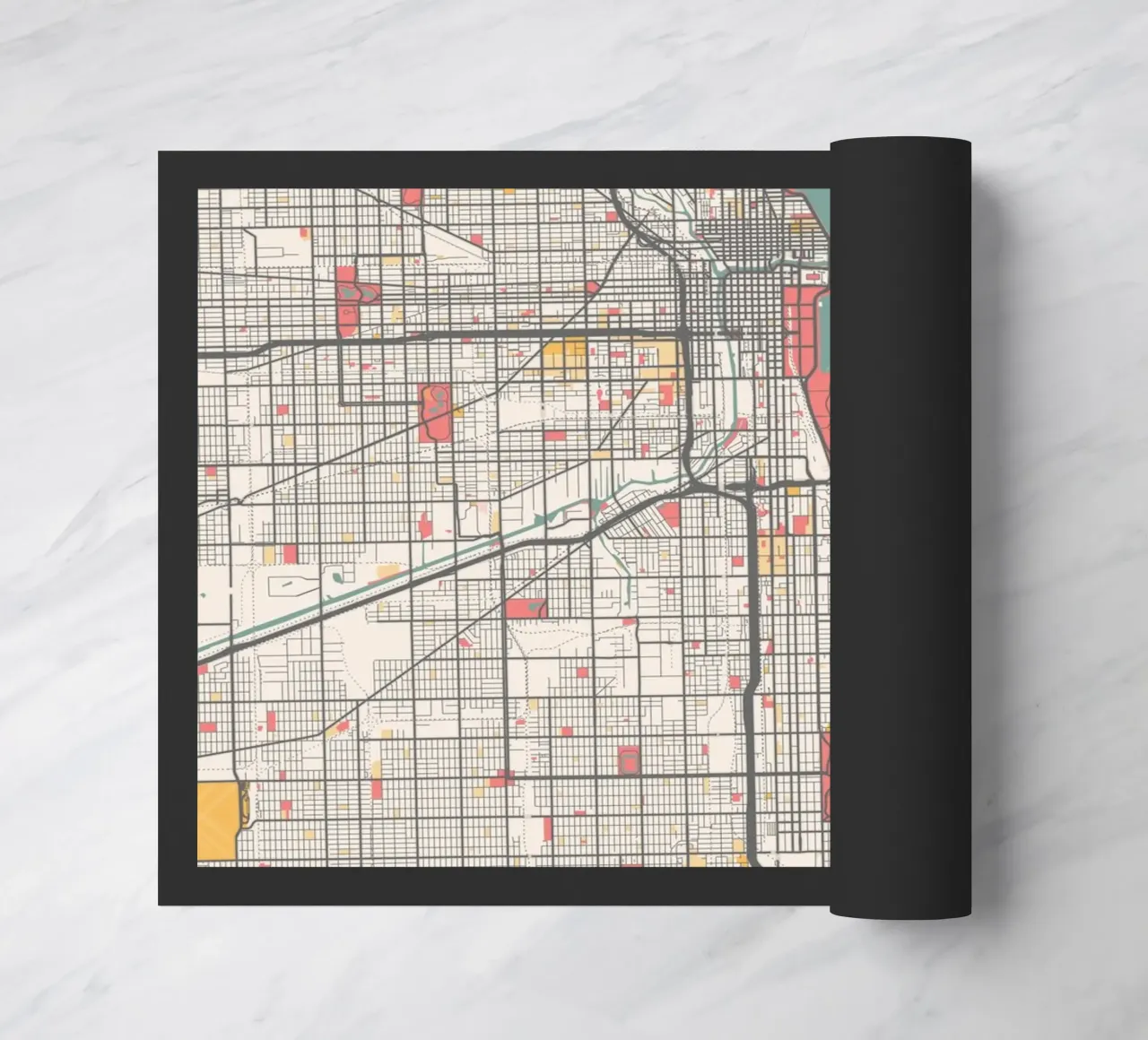 CHICAGO doormat by Travelstudio