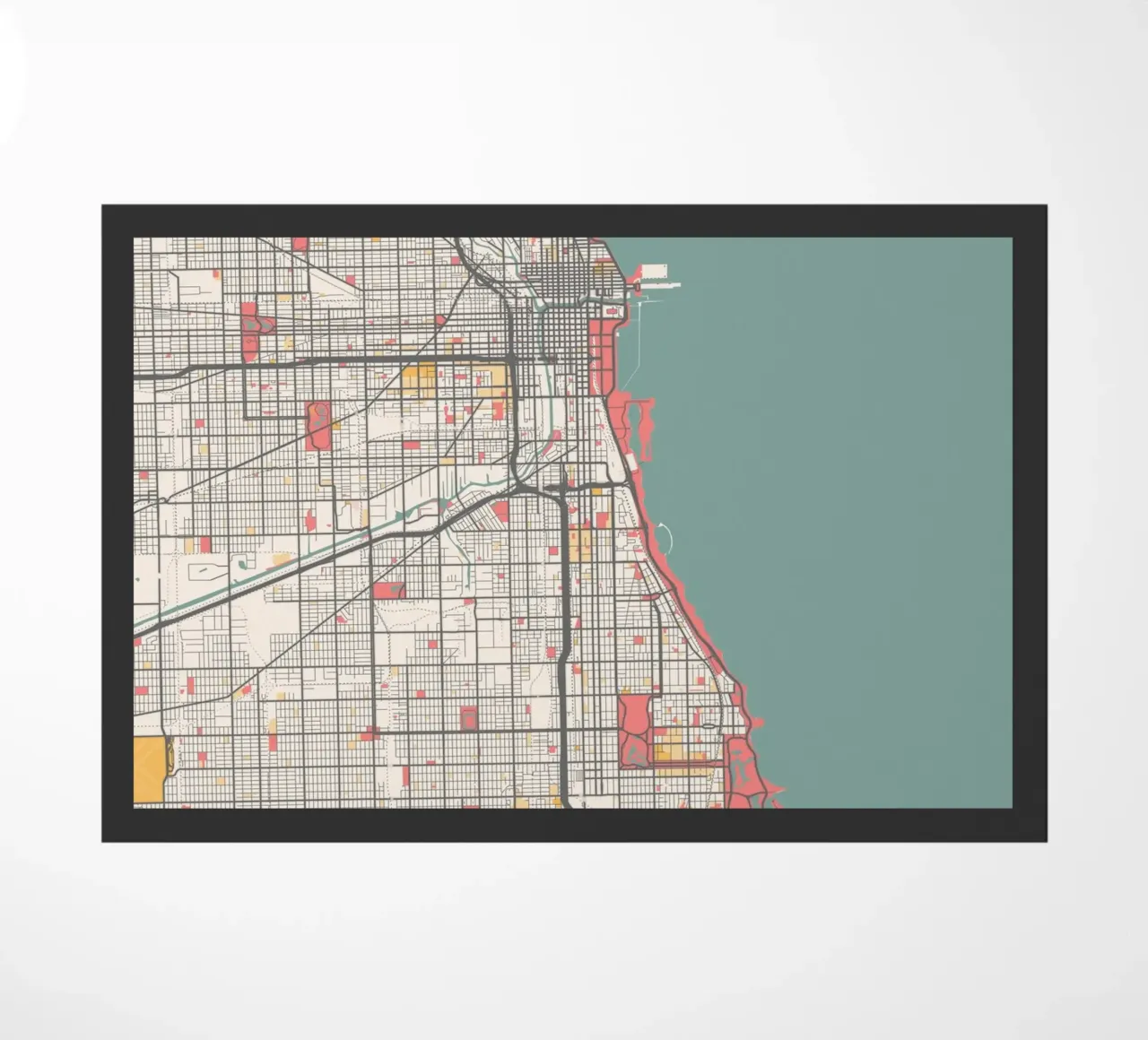 CHICAGO doormat by Travelstudio