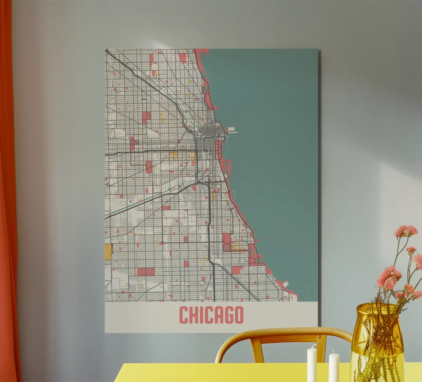 CHICAGO forex plate by Travelstudio
