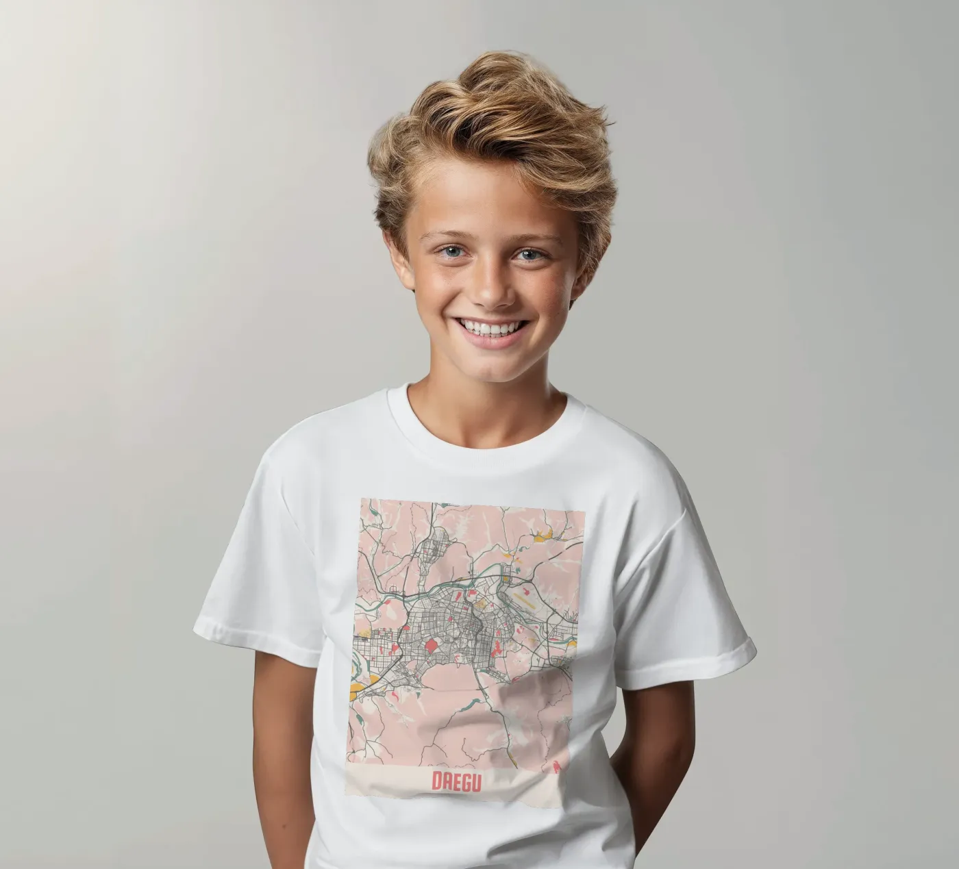 DAEGU Kinder T-Shirt von Travelstudio