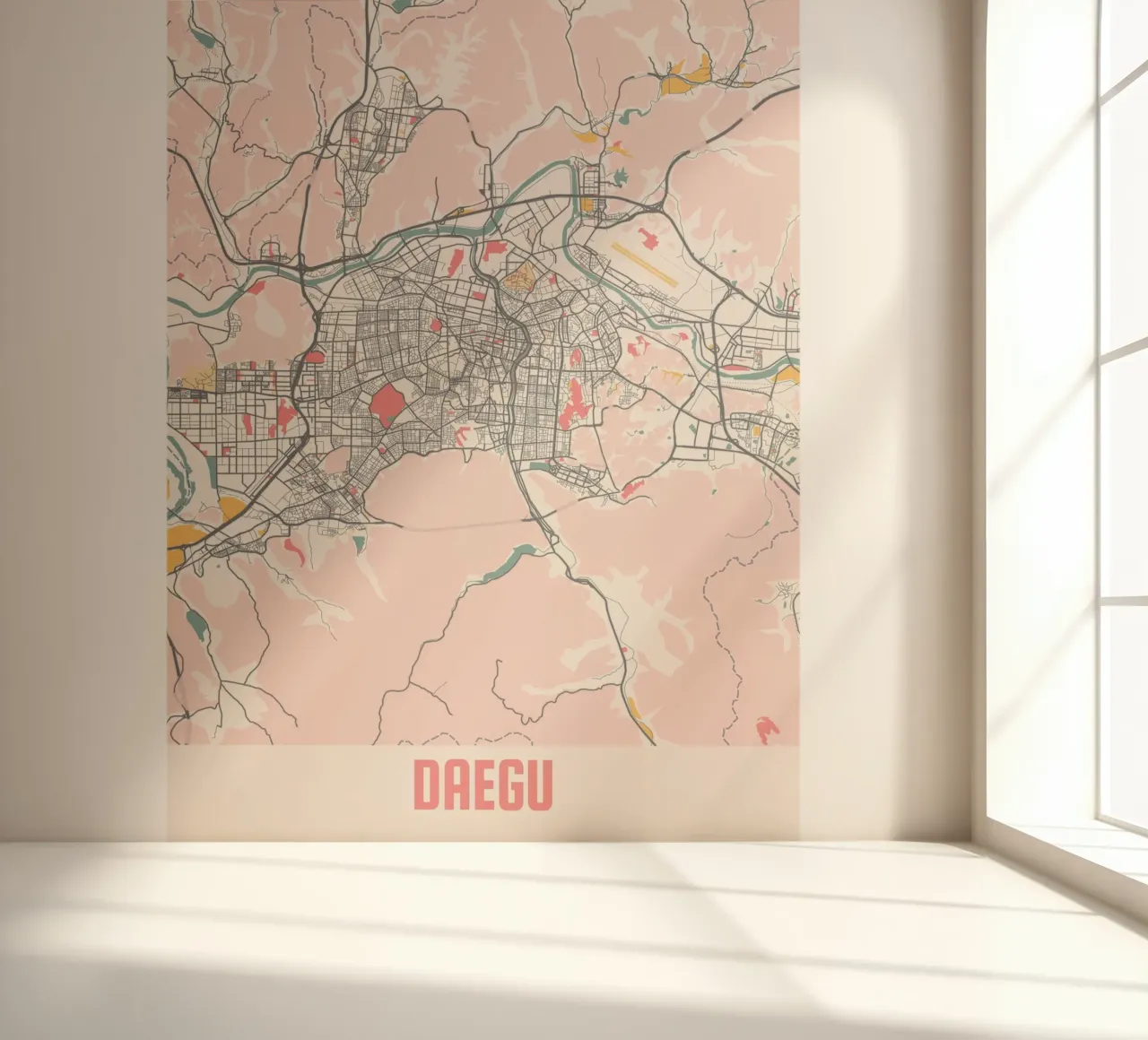 DAEGU fotobehang van Travelstudio