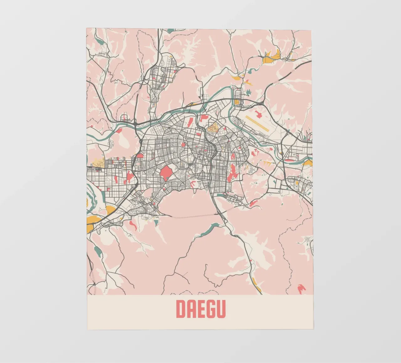 DAEGU fotobehang van Travelstudio