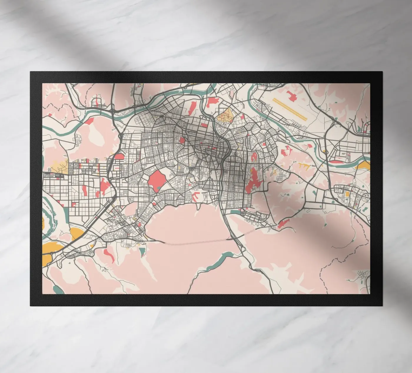 DAEGU deurmat van Travelstudio