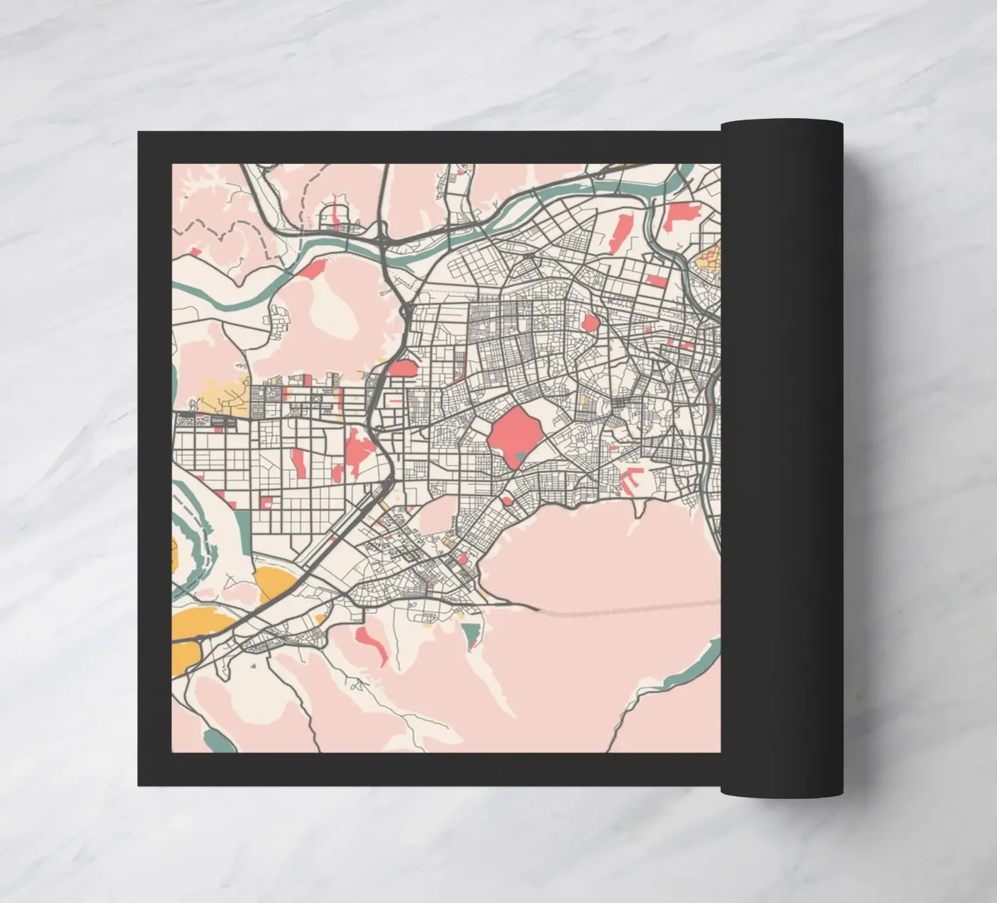 DAEGU deurmat van Travelstudio
