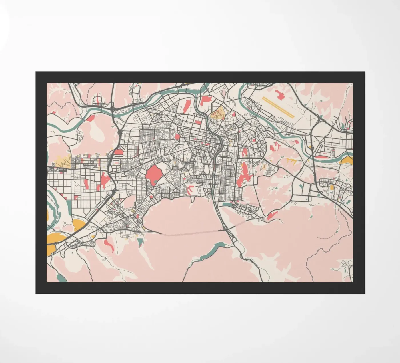 DAEGU Fußmatte von Travelstudio