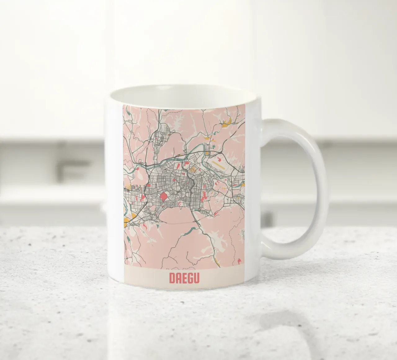 DAEGU ceramic mug by Travelstudio