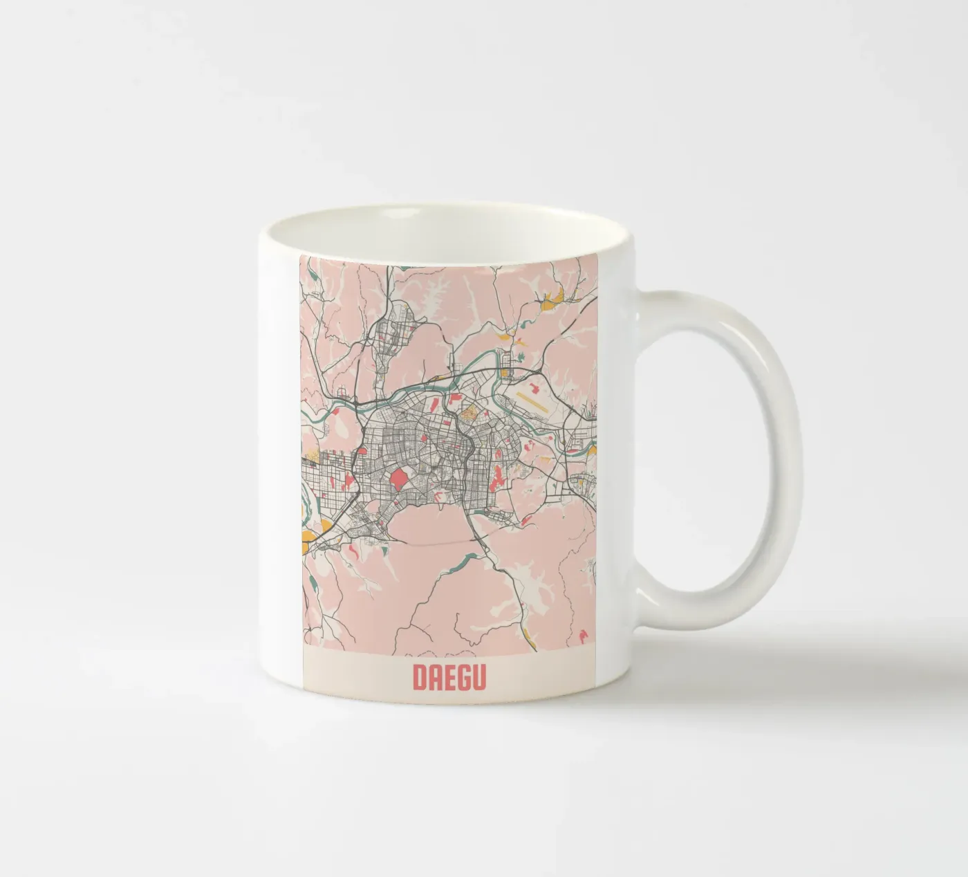 DAEGU ceramic mug by Travelstudio