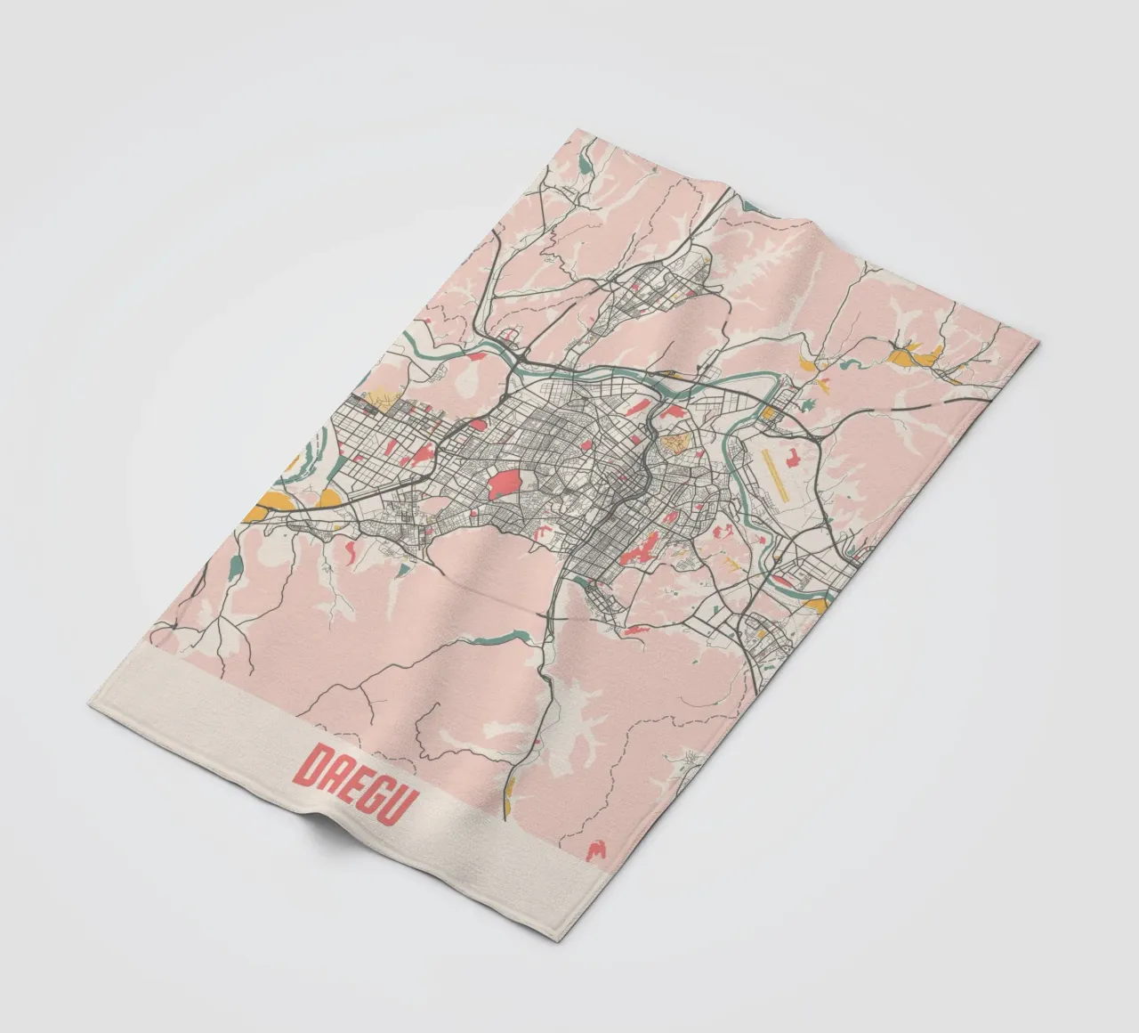 DAEGU Fleecedecke von Travelstudio